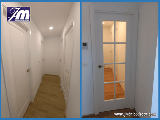 Puertas de paso lacadas en blanco 10-12-2023